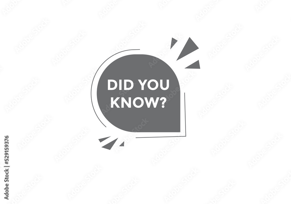 Did you know Colorful label sign template. Did you know symbol web banner
Did you know Colorful label sign template. Did you know symbol web banner