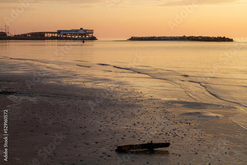 casal borsetti and porto corsini adriatic coast ravenna ferrara regional park of the po delta photo