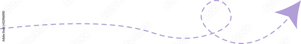 Dashed line arrow Dashed line arrow