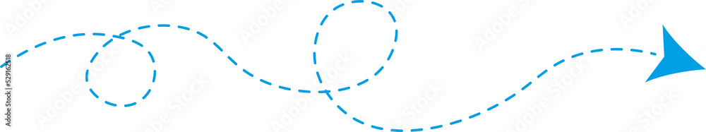 Dashed line arrow Dashed line arrow