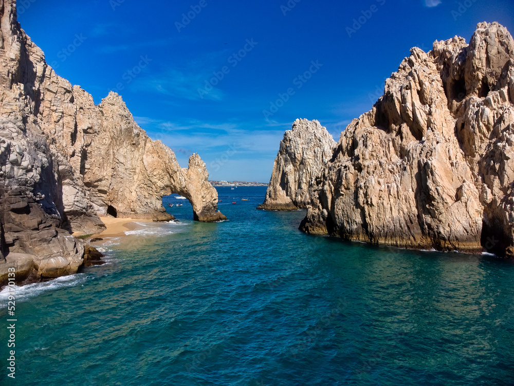 Famous arch of Cabo San Lucas in Baja California