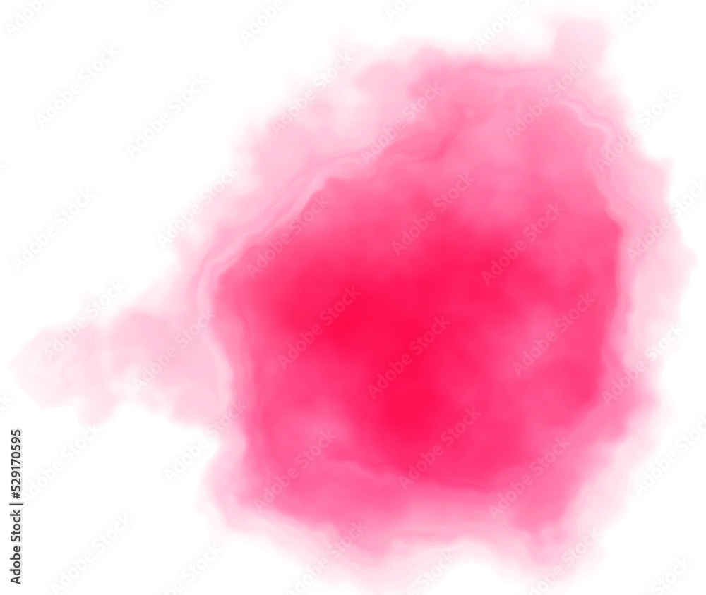 pink watercolor brush spot