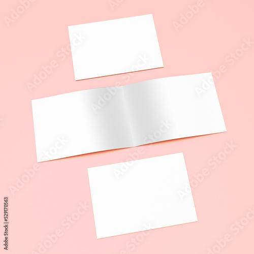 A5 brochure mockup