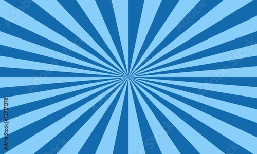 Luminous blue lightning bolts background. Comics, pop art style