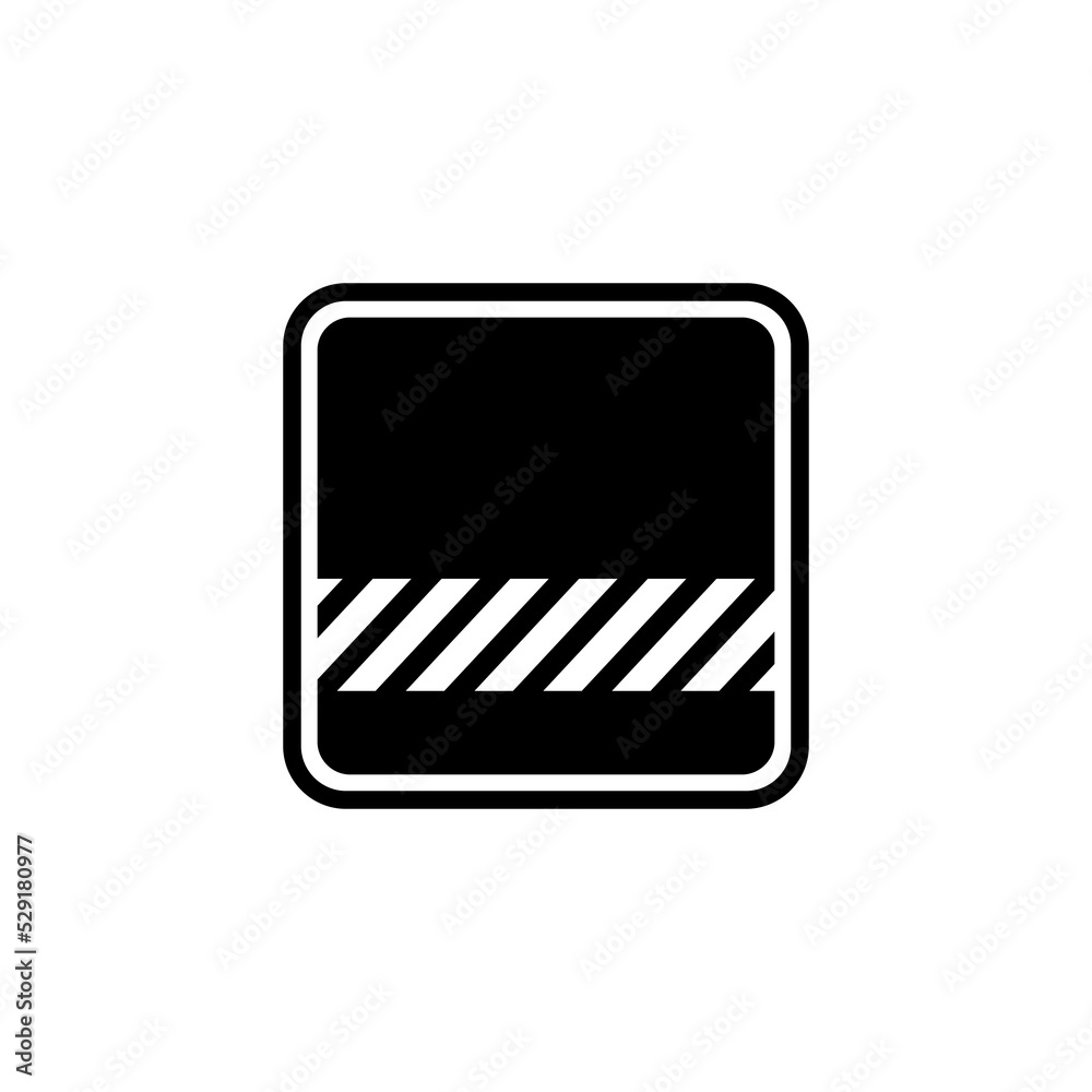 blank plate symbol for icon design blank plate symbol for icon design