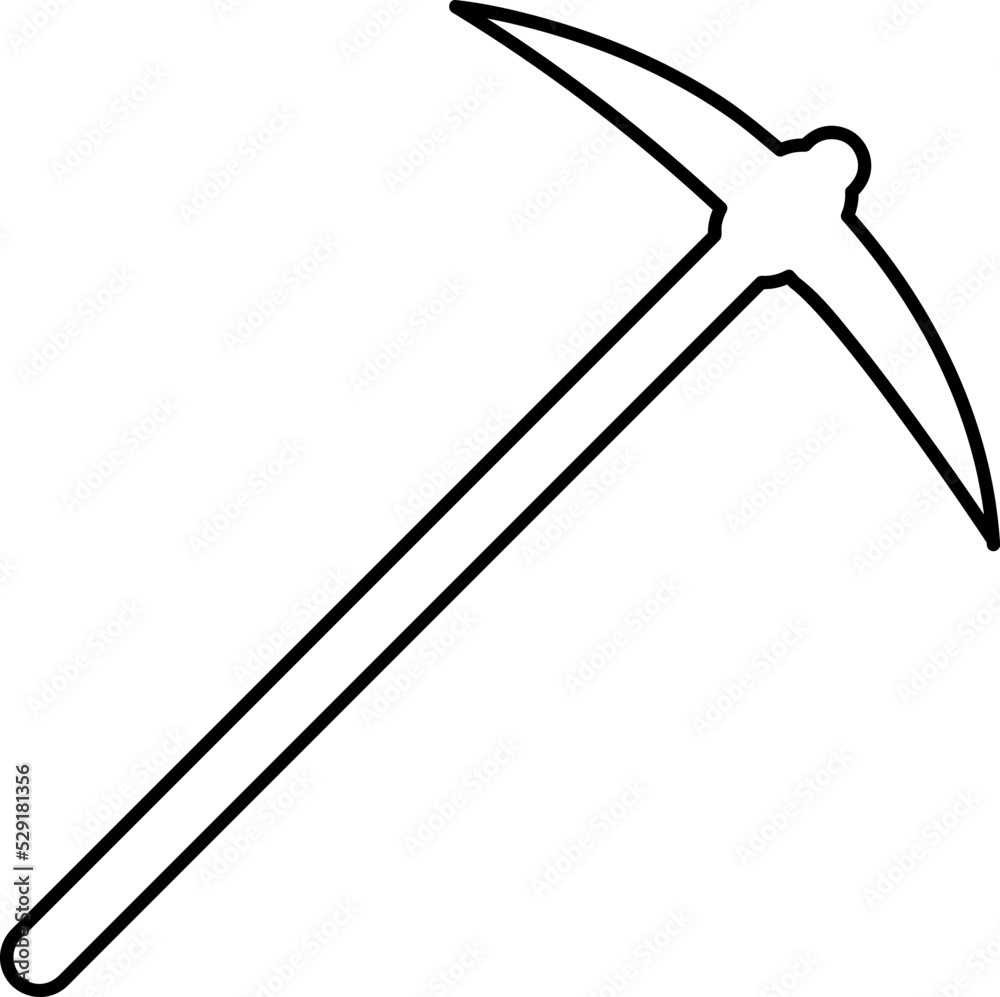 pick ax icon. sign design on white background..eps pick ax icon. sign design on white background..eps