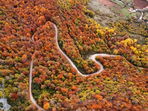 plateau in autumn