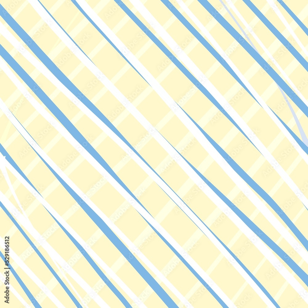 Fototapeta premium Original checkered background. Grid background with different cells. Abstract striped and checkered pattern. Illustration for scrapbooking.