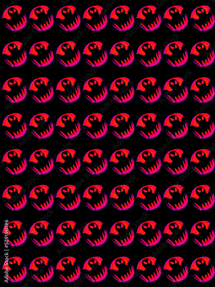 Halloween pumpkin wrapping paper design Halloween pumpkin wrapping paper design