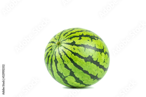 Watermelon isolated on white background close up