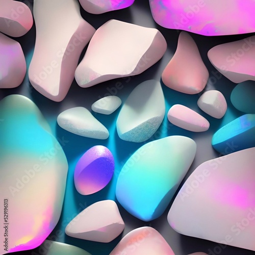 Pastel stones for background 