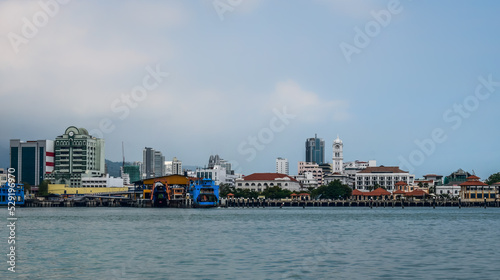 George Town the capital of the province of Penang in Malaysia.