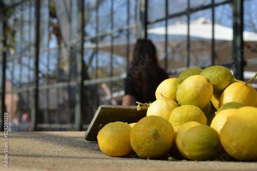 Fototapeta Naklejka Na Ścianę i Meble -  Fruit on table
