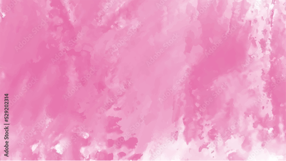 Pink watercolor background for textures backgrounds and web banners design