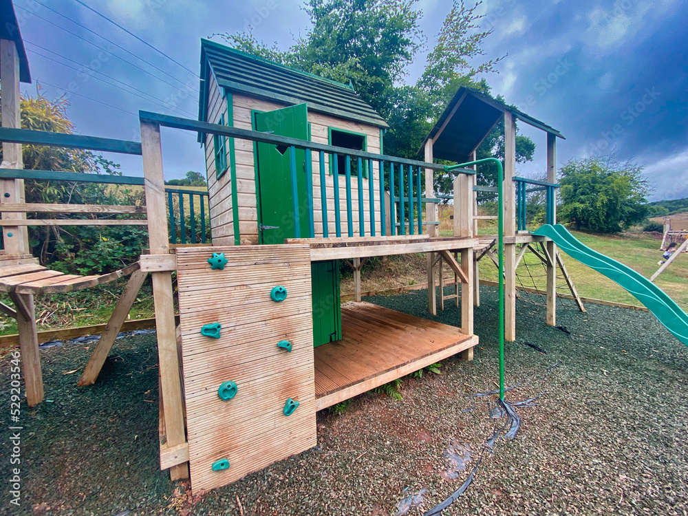 Play park at Dawlish, Devon