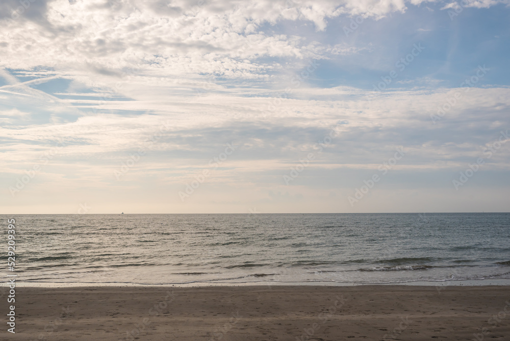 Seashore landscape. Summer holiday destination in Italy. Sandy beach in sunlight. Seashore landscape. Summer holiday destination in Italy. Sandy beach in sunlight.