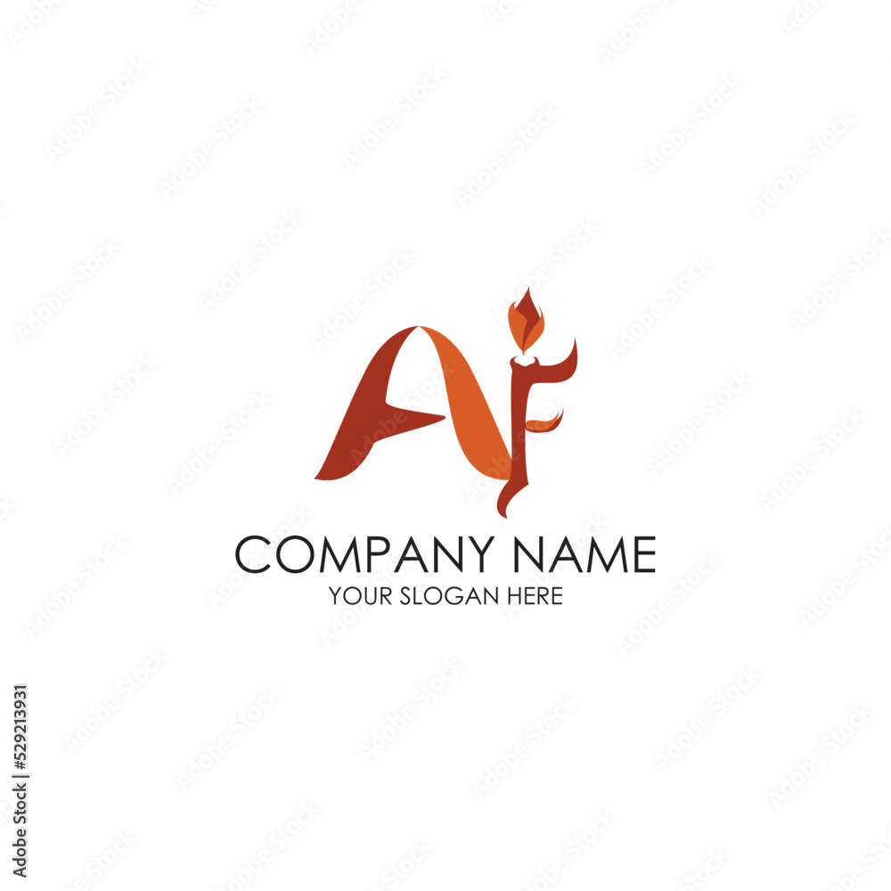 flame iconic simple initial fire logo premium red flame iconic simple initial fire logo premium red