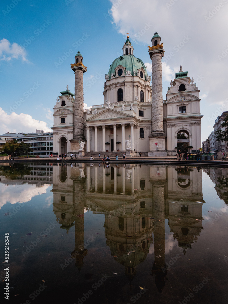 Karlskirche in Wien, Österreich