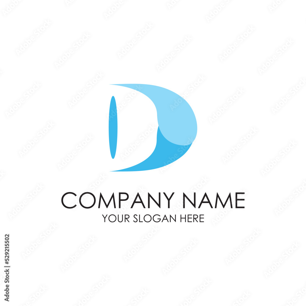 simple initial water logo premium simple initial water logo premium