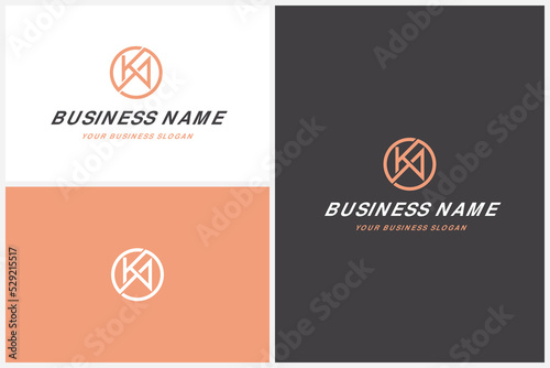 Letter KA Logo Design