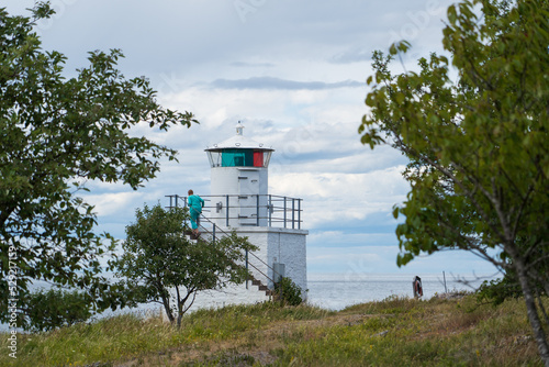 View from Byxelkrok, Öland, Sweden photo