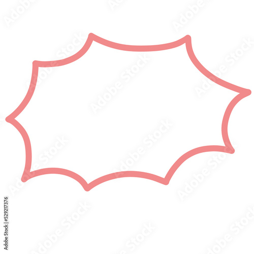 Cue Speech and Thought Bubble Doodle