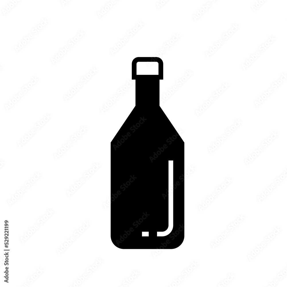 cooking spice bottle with label icon, seasoning bottle symbol vector illustration template on white background cooking spice bottle with label icon, seasoning bottle symbol vector illustration template on white background