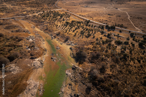 Принти на полотні Aerial view near Arroyo de la Luz. Spain.