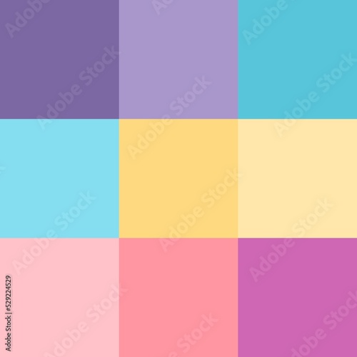 Bright unicorn colors digital paper background