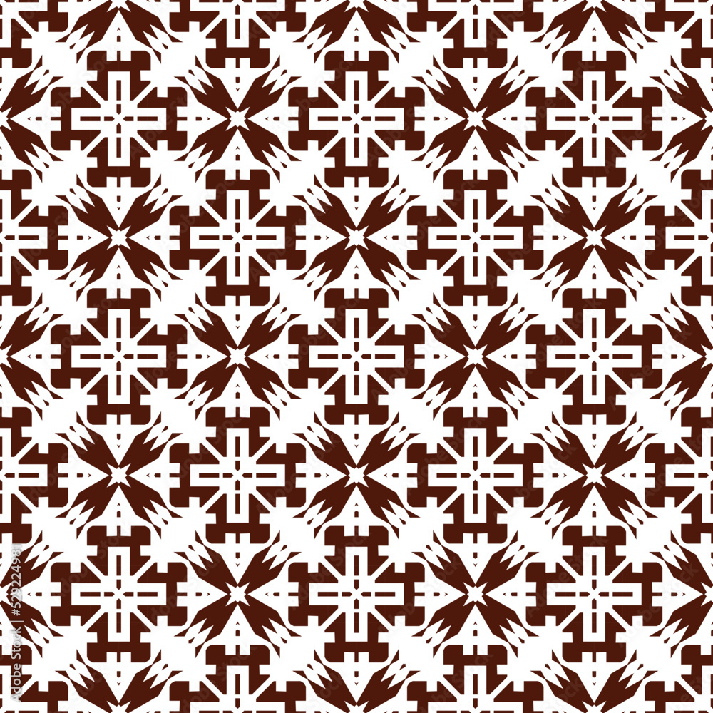 Geometric pattern. Seamless vector background. Ethnic graphic design.