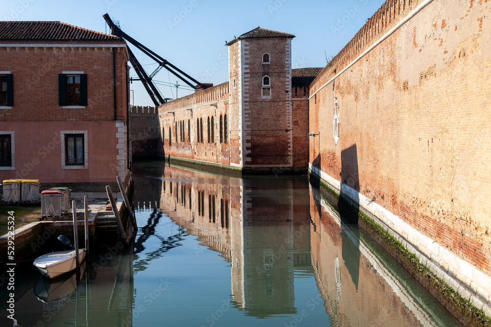 Biennale area of Venice