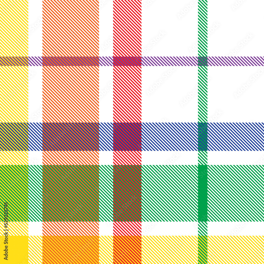 Rainbow Plaid Tartan Checkered Seamless Pattern Rainbow Plaid Tartan Checkered Seamless Pattern