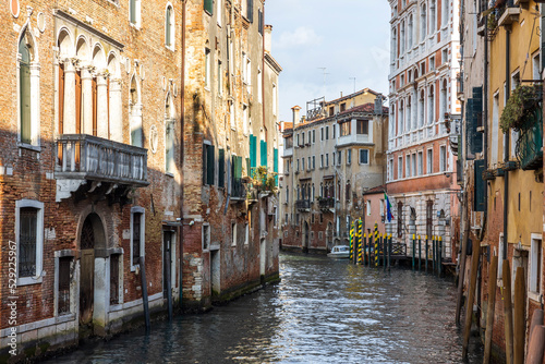 Venice canal panoramic