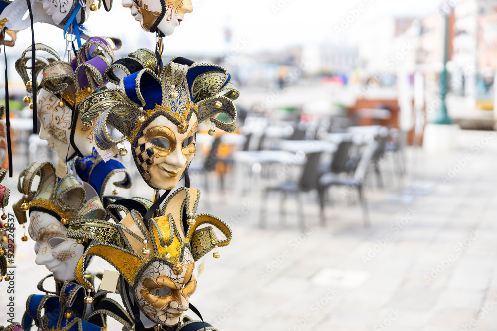 Venetian carnival masks