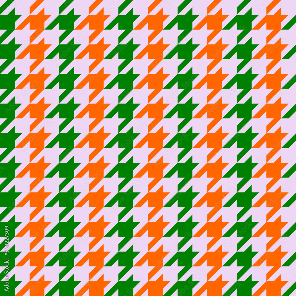 seamless geometric pattern with houndstooth