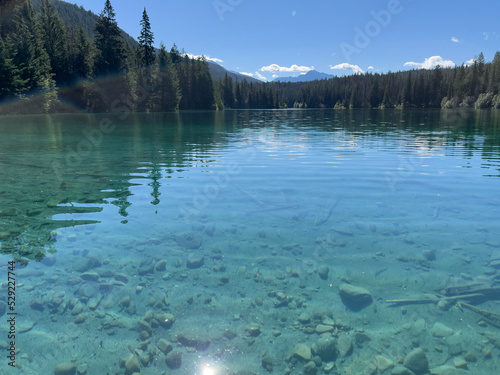 lake in the mountains