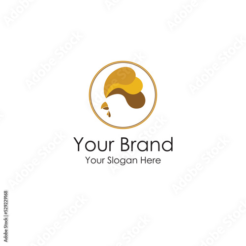 simple chicken logo premium for your business 