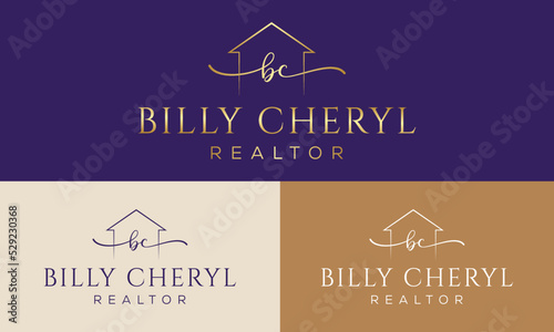 Building and Construction real estate logo design Vector template
