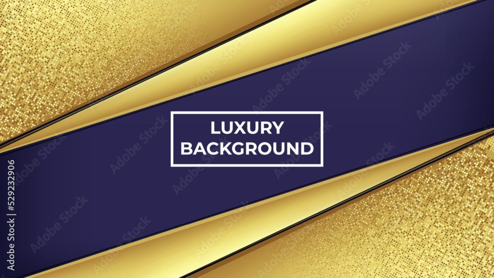 Fototapeta premium Luxury background and four gold powder buildings, easy to edit 