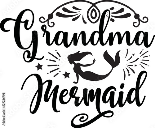 Mermaid svg design files