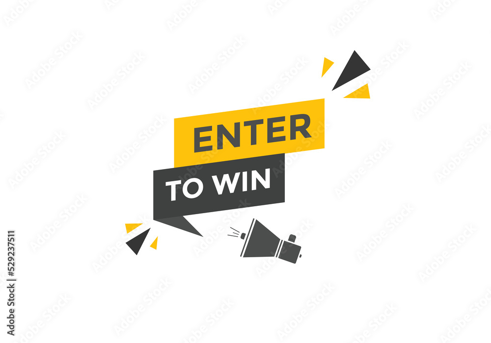 Enter to win Colorful label sign template. Enter to win symbol web banner
Enter to win Colorful label sign template. Enter to win symbol web banner