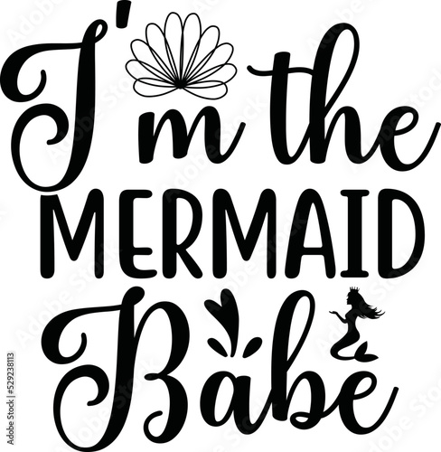 Mermaid svg design files