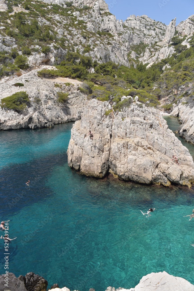 Calanque de Sugiton, Marseille, Provence, France Calanque de Sugiton, Marseille, Provence, France