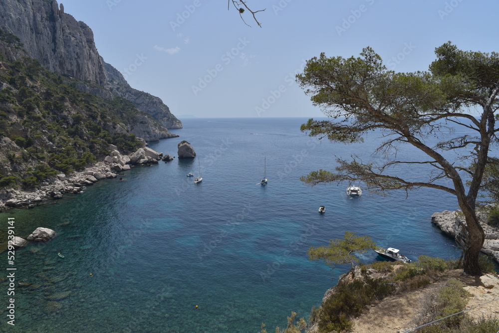 Calanque de Sugiton, Marseille, Provence, France Calanque de Sugiton, Marseille, Provence, France