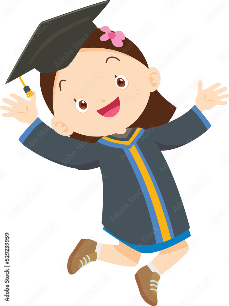 happy smiling graduate students in graduation gowns holding diplomas happy smiling graduate students in graduation gowns holding diplomas