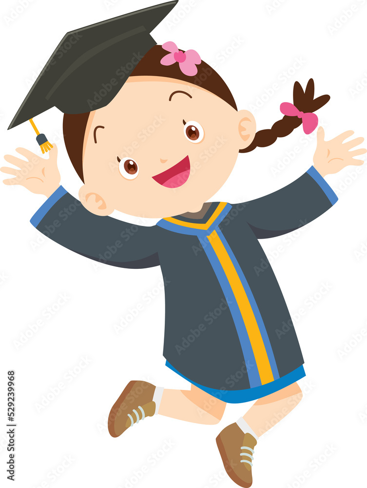 happy smiling graduate students in graduation gowns holding diplomas happy smiling graduate students in graduation gowns holding diplomas