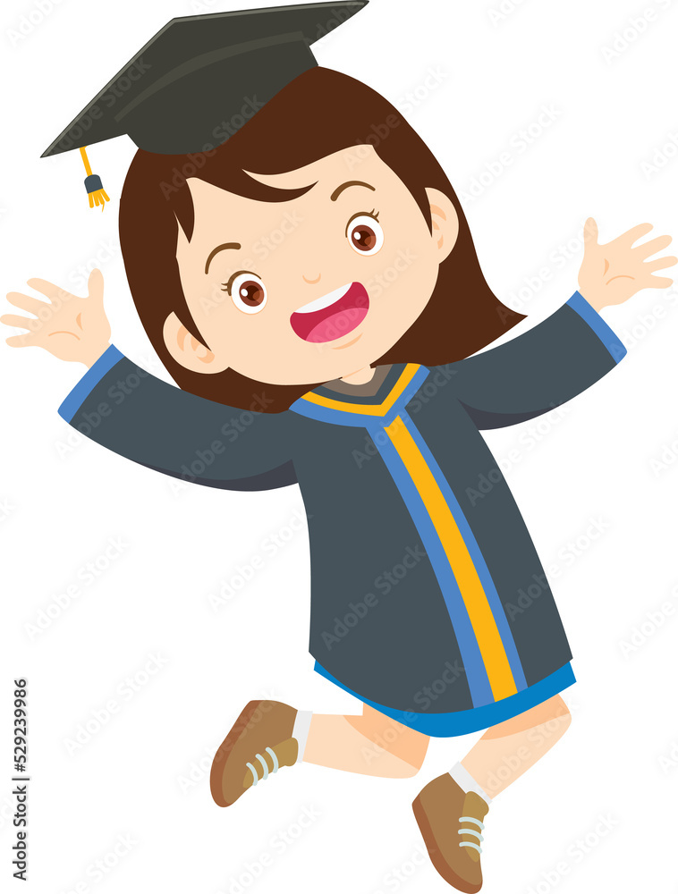 happy smiling graduate students in graduation gowns holding diplomas happy smiling graduate students in graduation gowns holding diplomas