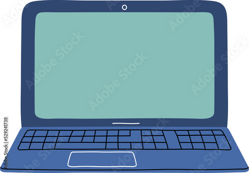 Wallpaper Mural Podcast element in modern style flat, line style. Hand drawn PNG illustration of laptop. Fashion patch, badge, emblem.	
 Torontodigital.ca