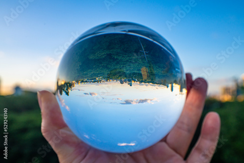 Lensball and City