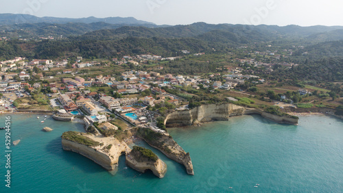 fotografie dell isola di Corfu in grecia